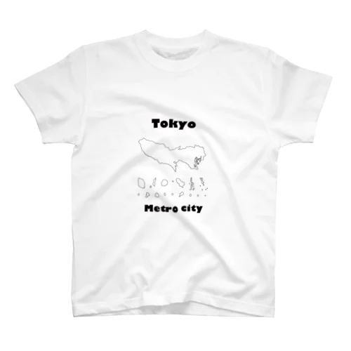 Tokyo Metro City Regular Fit T-Shirt