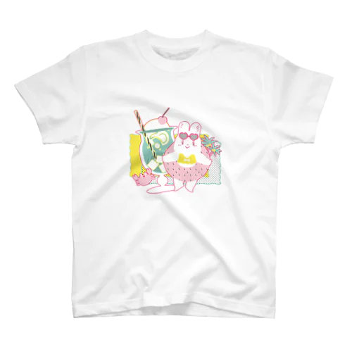 しろうさちゃんのなつやすみ スタンダードTシャツ