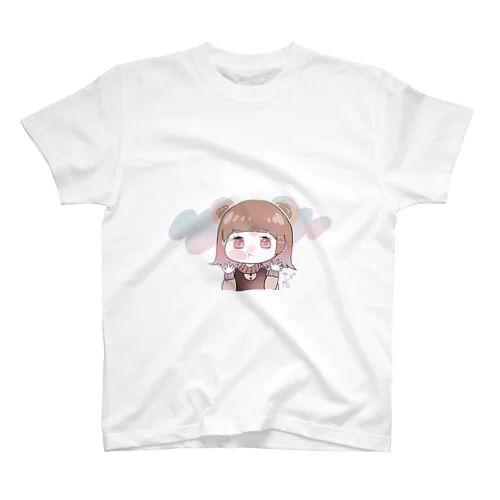 beargirl くまの女の子 スタンダードTシャツ