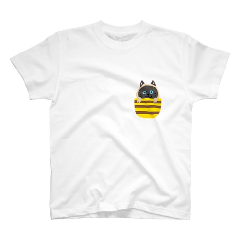 シャム猫シャムシャム　ハニー Regular Fit T-Shirt
