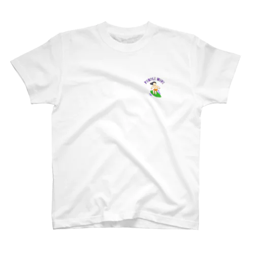 PURPLE WAVE（波乗りver.） Regular Fit T-Shirt