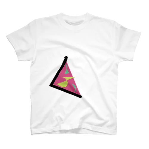 三角ローテンション（カラー1） Regular Fit T-Shirt