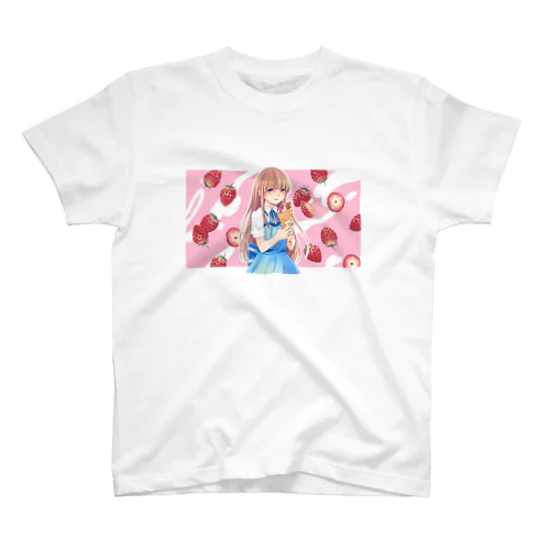 いちごクレープ スタンダードTシャツ