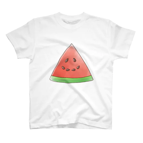 にっこりスイカ Regular Fit T-Shirt