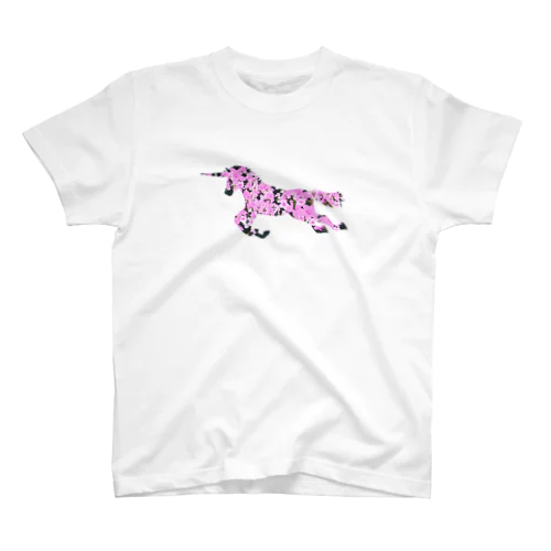 桜ユニコーン Regular Fit T-Shirt