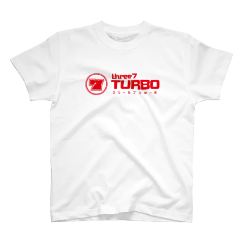 three7TURBOロゴ スタンダードTシャツ