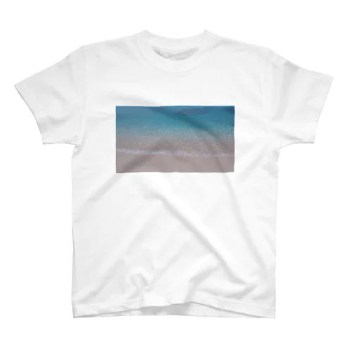 夏の浜辺 Regular Fit T-Shirt