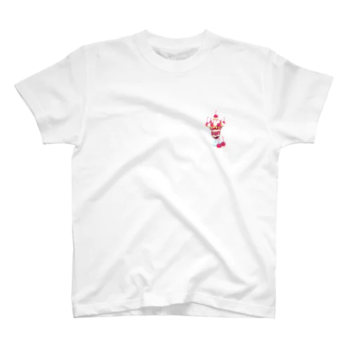 さくらんぼパフェ 単体Ver. スタンダードTシャツ