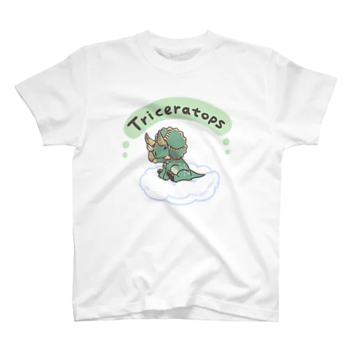 ふわふわトリケラトプス スタンダードTシャツ