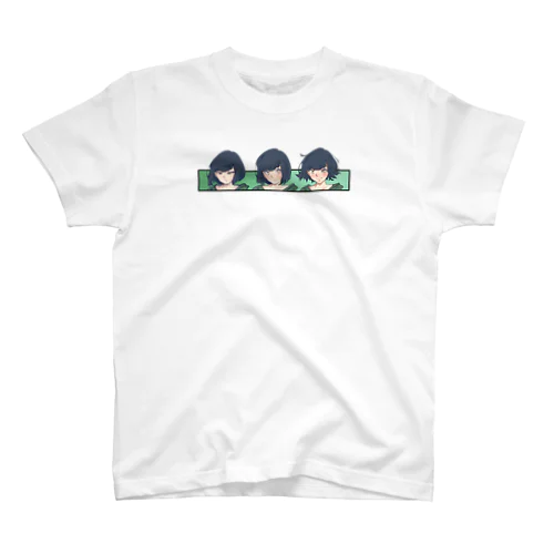 照れ女の子3コマT Regular Fit T-Shirt