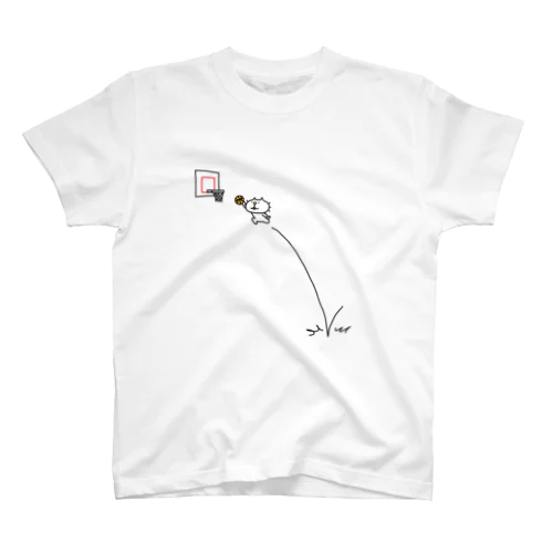 りるねこ　バスケットボール Regular Fit T-Shirt