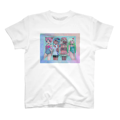 あいすくまくま スタンダードTシャツ