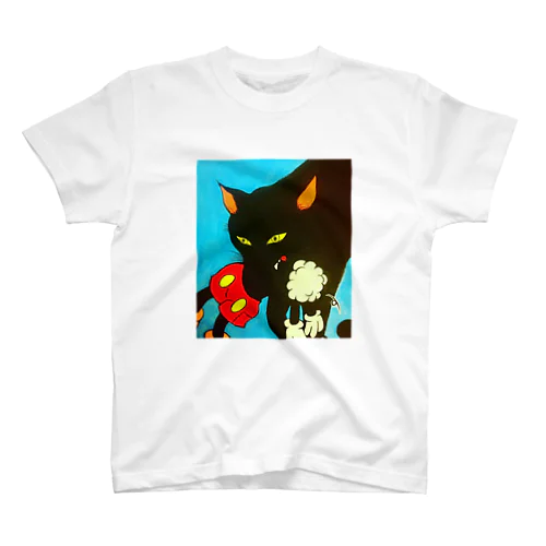 猫ネコねこ Regular Fit T-Shirt