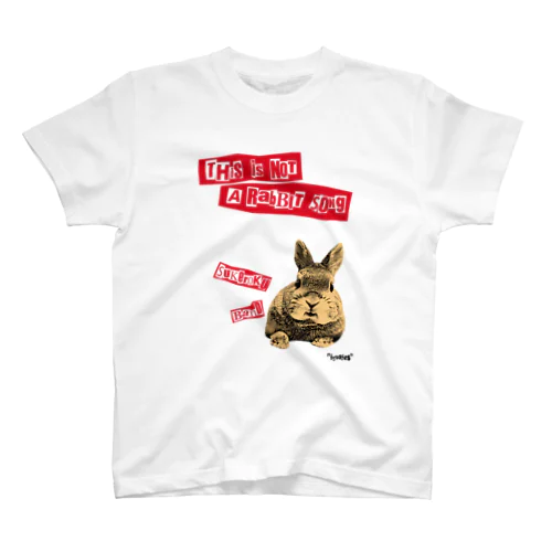 助六ばんど　This is not a rabbit song Regular Fit T-Shirt