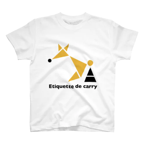 Etiquette de carry スタンダードTシャツ