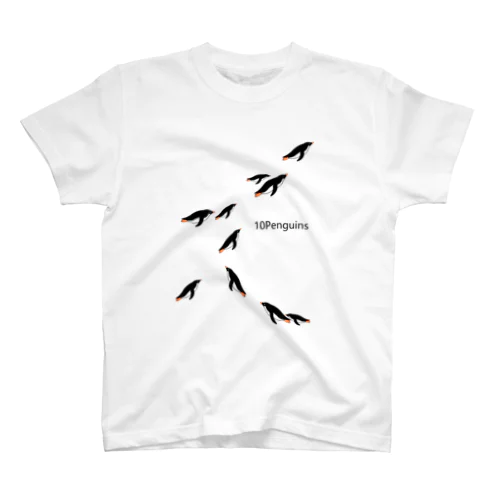 泳ぐペンギン１０ Regular Fit T-Shirt