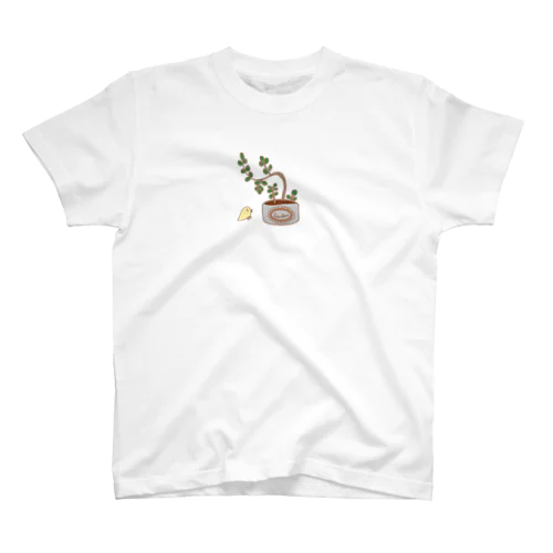 トリと植木鉢 スタンダードTシャツ