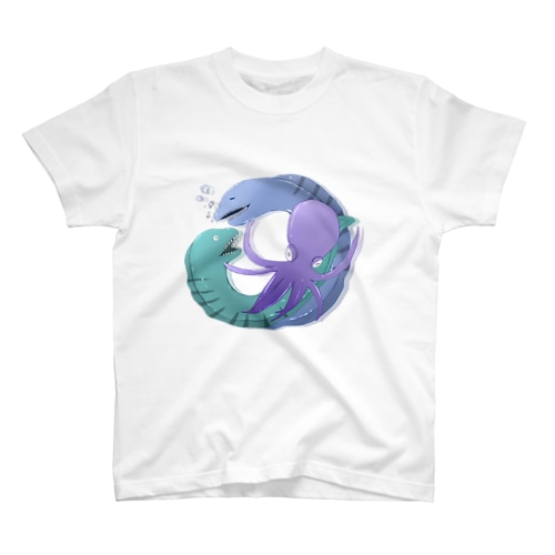 ウツボとタコ Regular Fit T-Shirt
