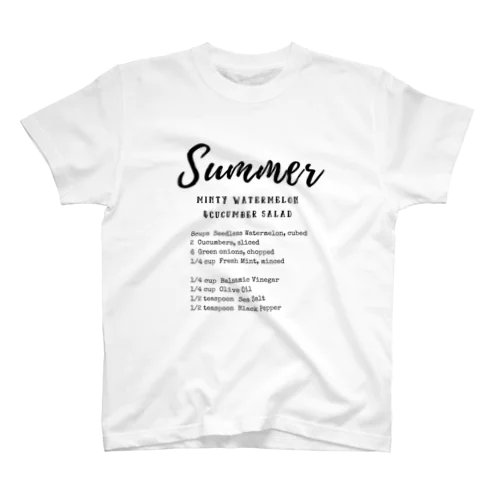 Summer Watermelon Salad Regular Fit T-Shirt