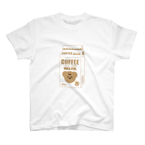 ポメクマ（コーヒー牛乳ver） スタンダードTシャツ