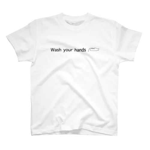 Wash your hands 𓂨 スタンダードTシャツ