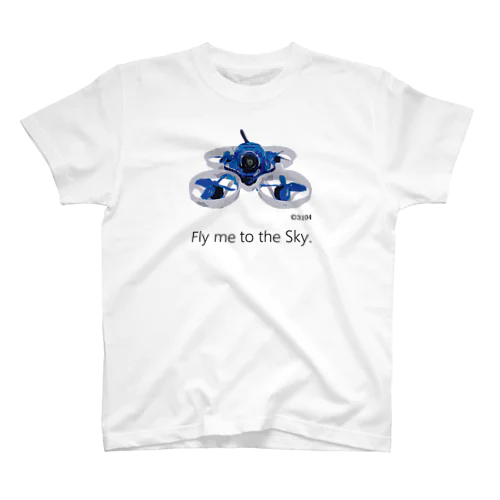 Fly me to the Sky. Regular Fit T-Shirt