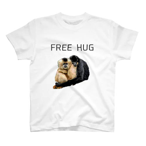 FreeHug おさる Regular Fit T-Shirt