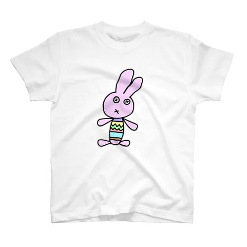 ぬいぐるみうさぎ Regular Fit T-Shirt