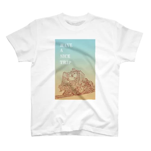 良い旅を！ by 蒸気機関車 スタンダードTシャツ