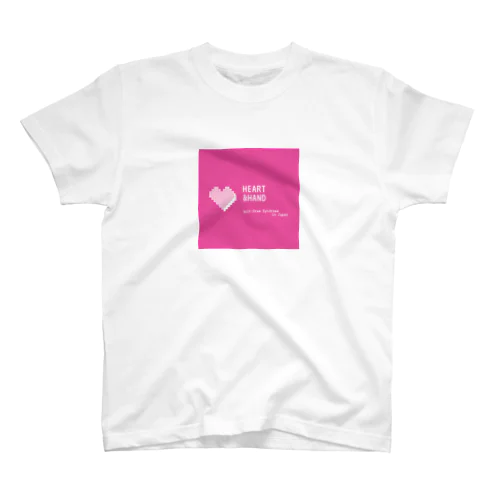 Heart & Hand ピンク スタンダードTシャツ