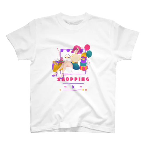 nowplaying-SHOPPING01- Regular Fit T-Shirt