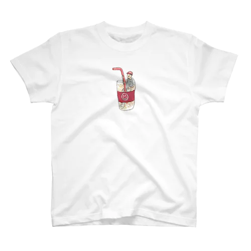 紅茶屋のおじさん　（透過ver.） Regular Fit T-Shirt