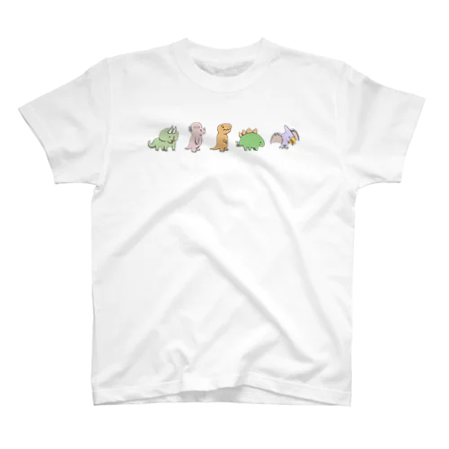 ほのぼの恐竜 スタンダードTシャツ