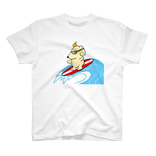 波乗りクソ犬 Regular Fit T-Shirt