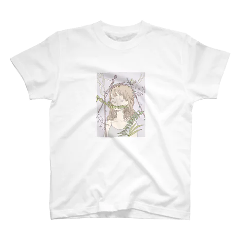 ぼたにかる女の子 スタンダードTシャツ