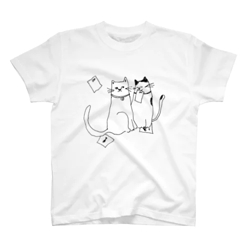 猫のおてがみ Regular Fit T-Shirt