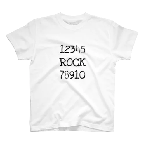 12345ROCK78910 スタンダードTシャツ