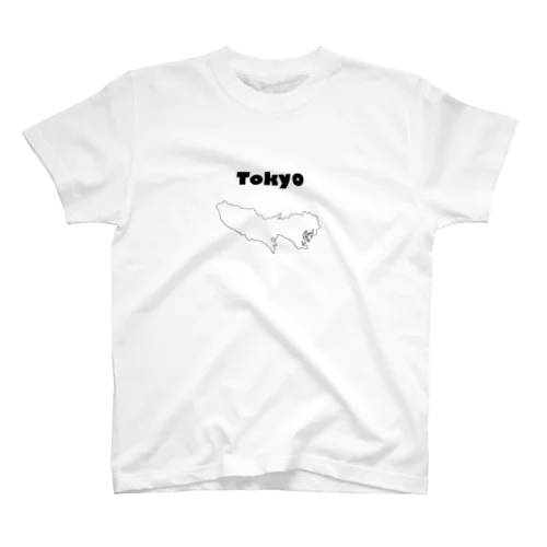 Tokyo 自粛中 Regular Fit T-Shirt