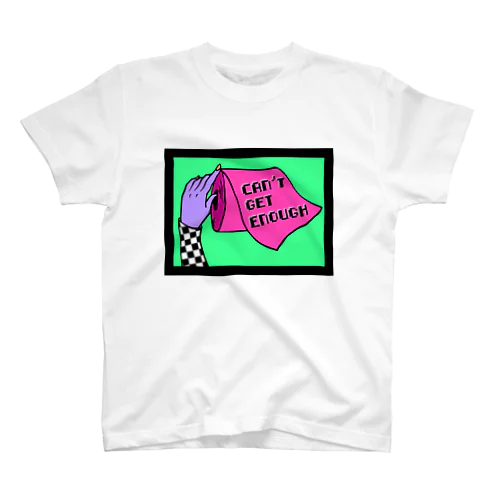 CAN'T GET ENOUGH / GREEN トイレットペーパー　 スタンダードTシャツ