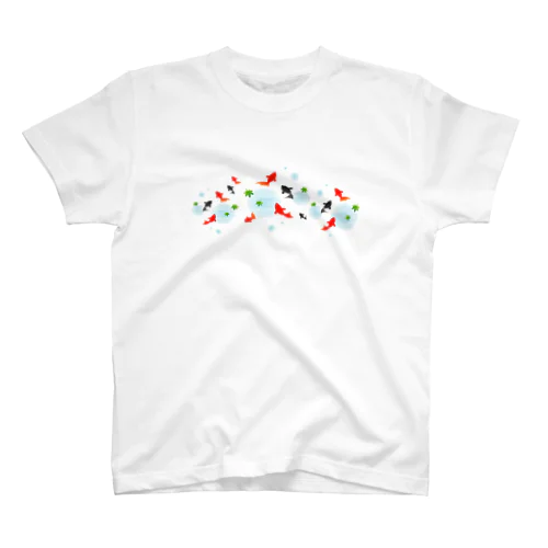 金魚　夏 スタンダードTシャツ