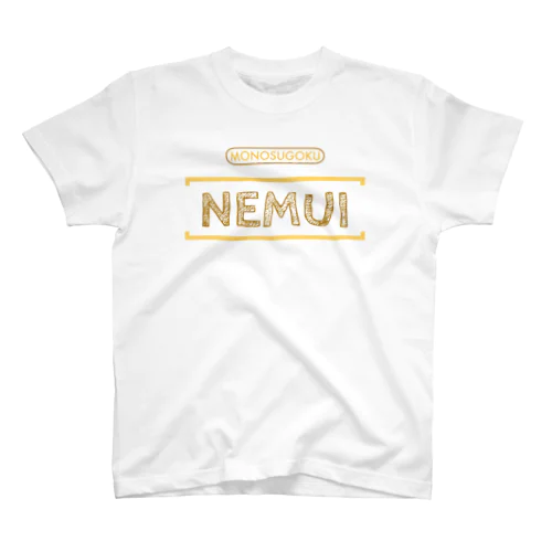 MONOSUGOKU NEMUI スタンダードTシャツ