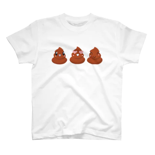 kawaii poop スタンダードTシャツ