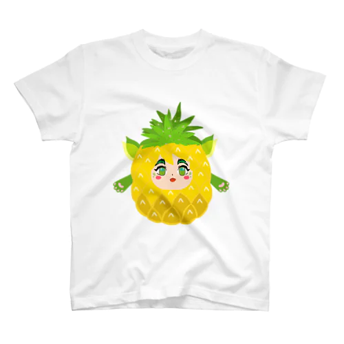 かわいいパイナップル スタンダードTシャツ