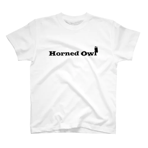 Horned Owl スタンダードTシャツ