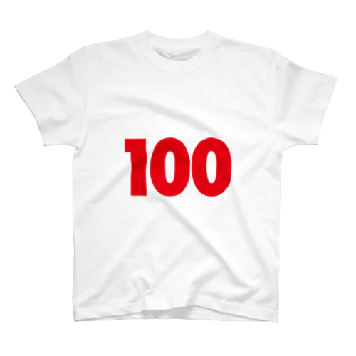 100歳のふしめ (Red) スタンダードTシャツ