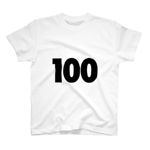 100歳のふしめ (Black) スタンダードTシャツ
