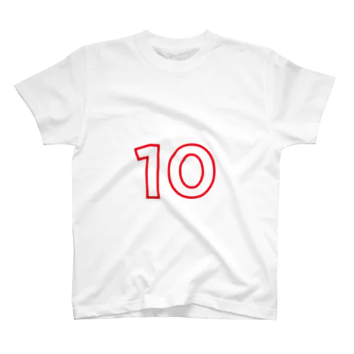 10歳のふしめ (Red) スタンダードTシャツ