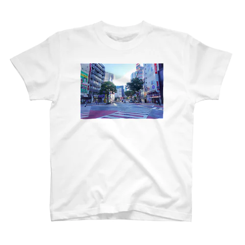 朝の渋谷1 Regular Fit T-Shirt