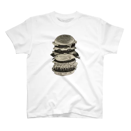 Burger  JUNK JUNK JUNK スタンダードTシャツ