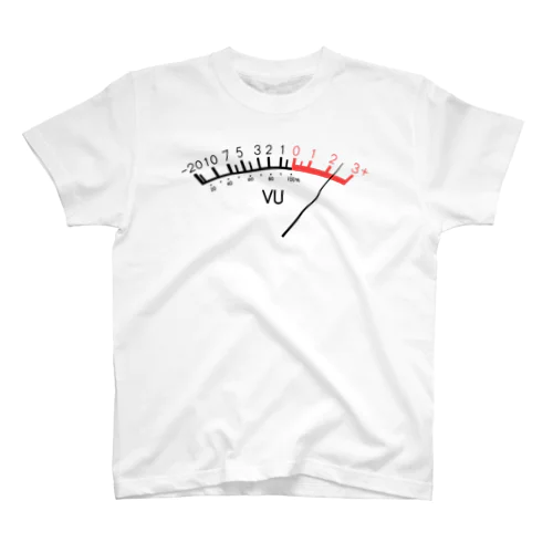 VUメーター Regular Fit T-Shirt